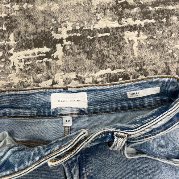 Dear John Light Blue Cropped Jeans - Picture 4 of 4